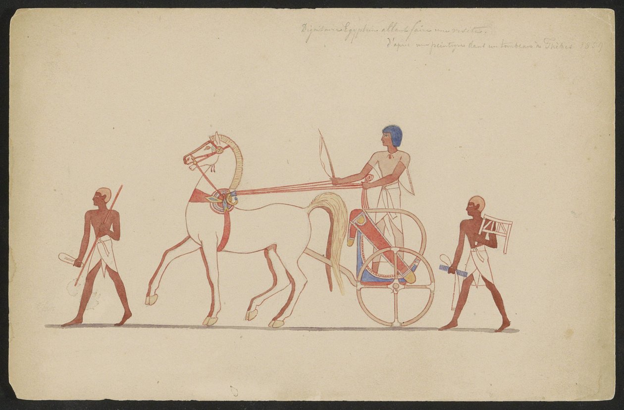 Egyptian Dignitary Paying a Visit by Willem de Famars Testas