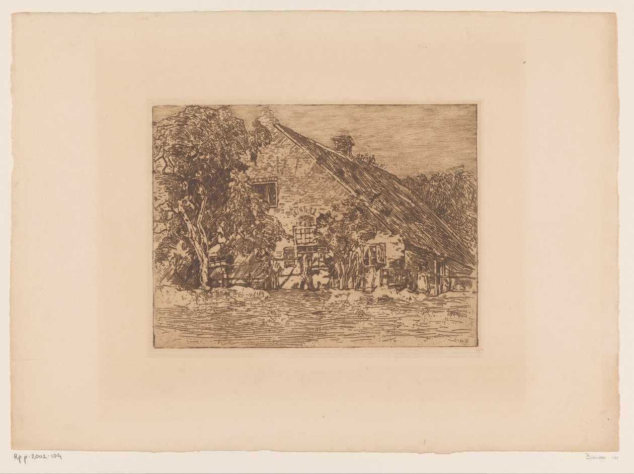 Farmhouse by Willem de Zwart