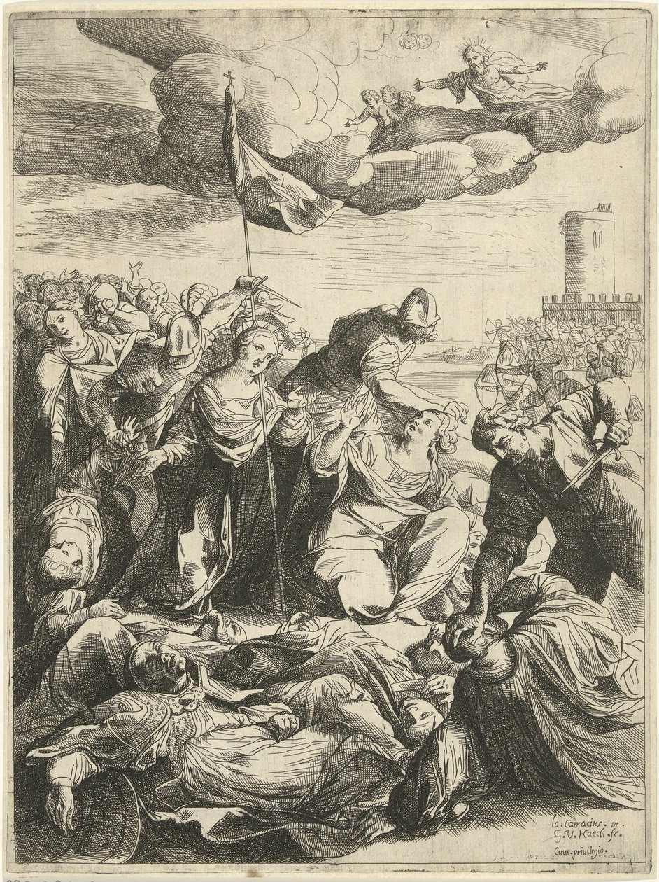 Saint Ursula Besieged by the Huns by Willem van Haecht (II)