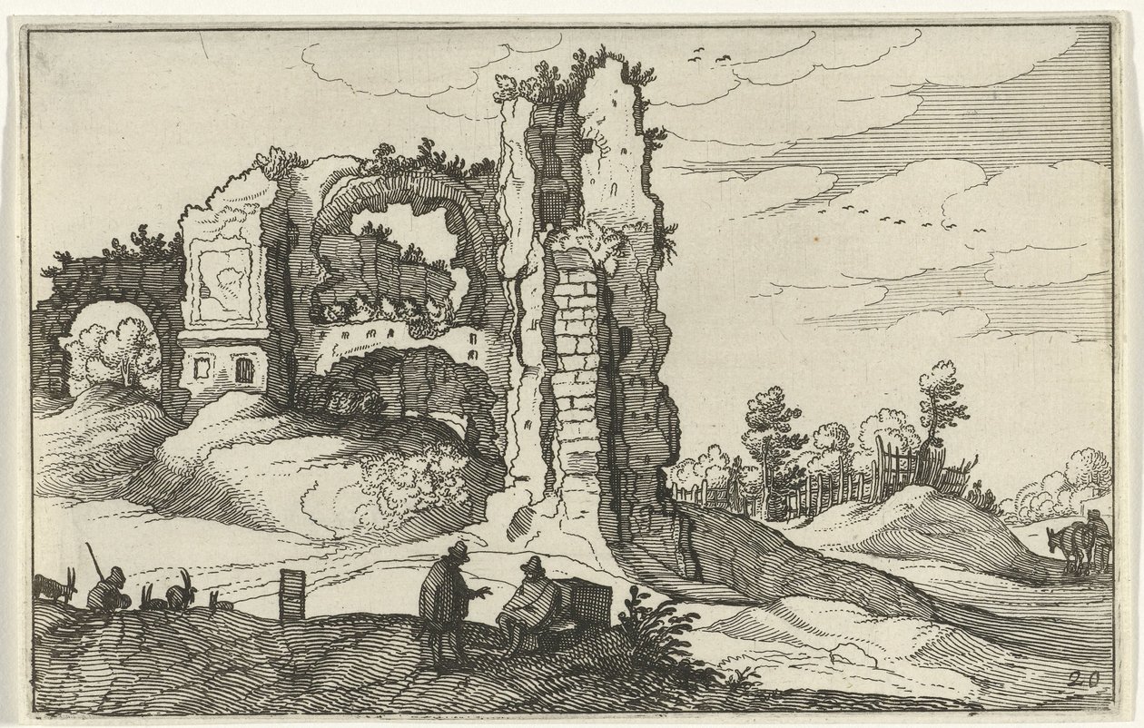 Ruin with a Gate by Willem van Nieulandt (II)