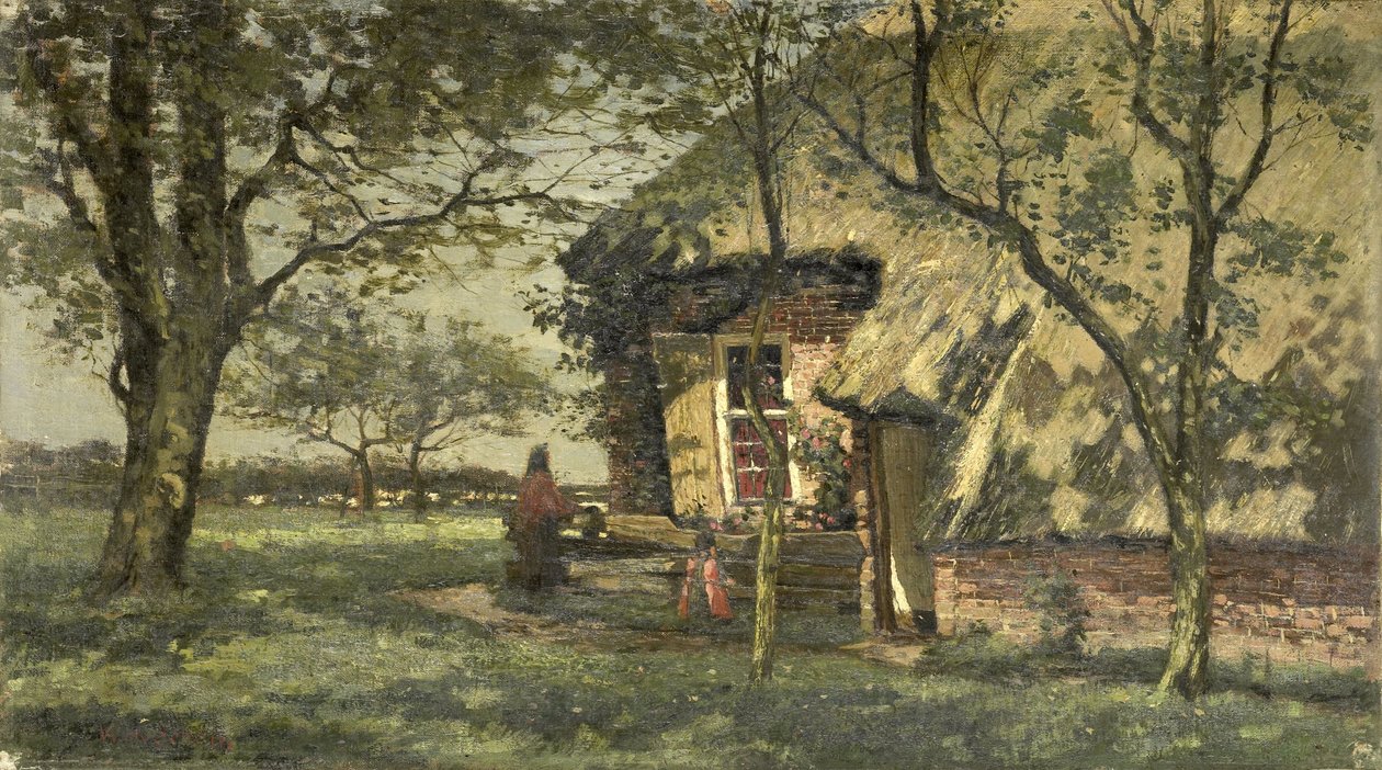Corner of a Farmhouse by Willem van Schaik