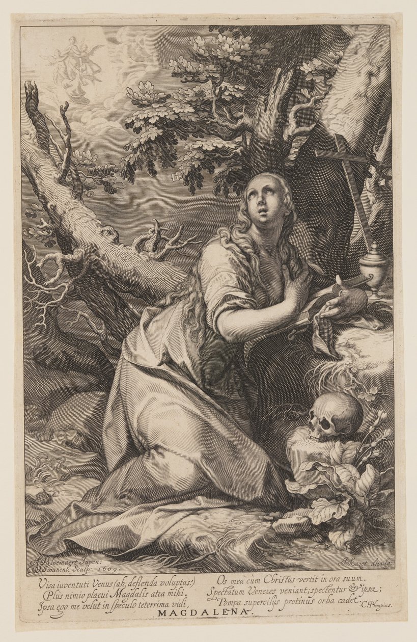 Magdalena, from Sinners of the Old and New Testament by Willem van Swanenburgh
