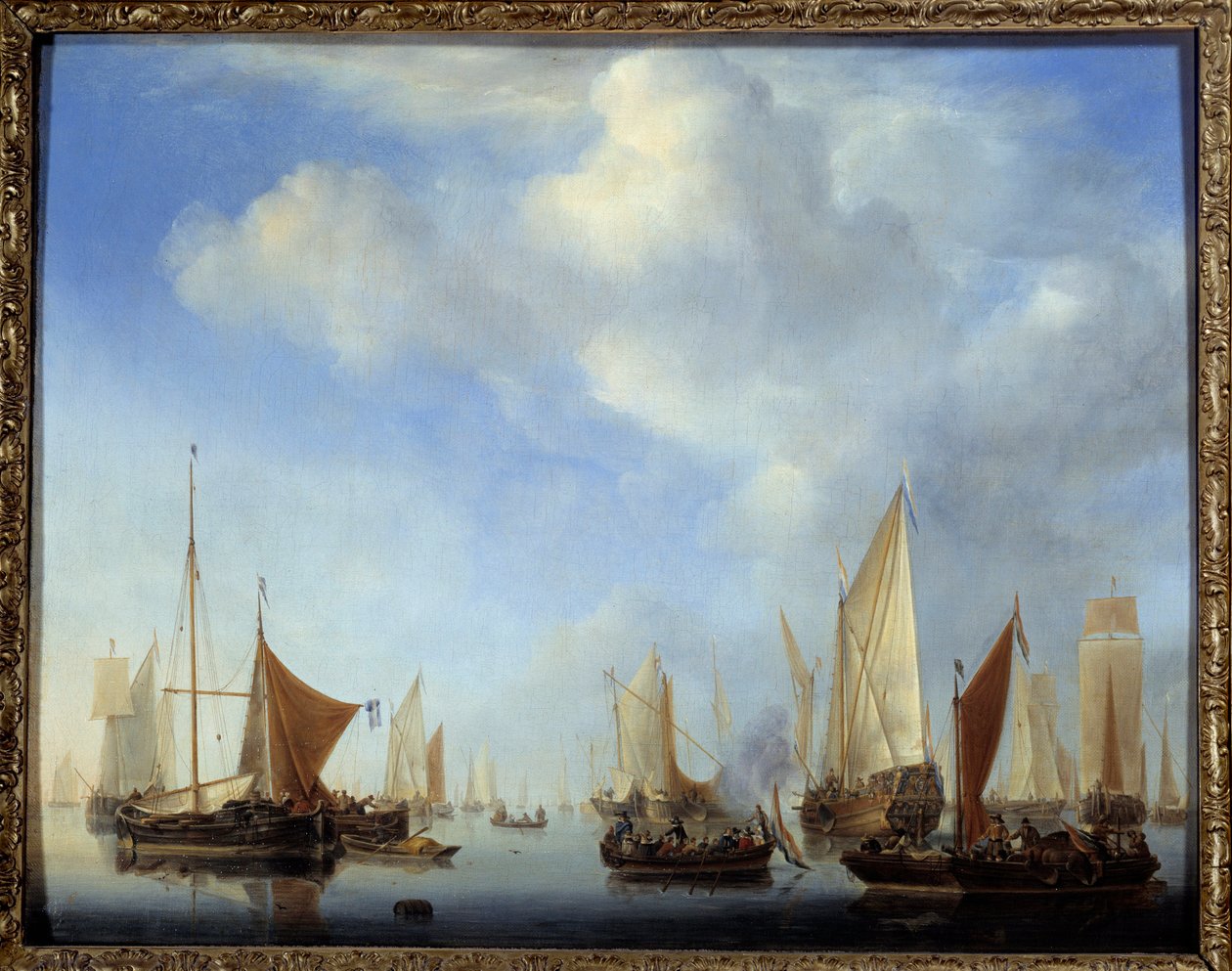 La petite fleet by Willem van de Velde the Younger