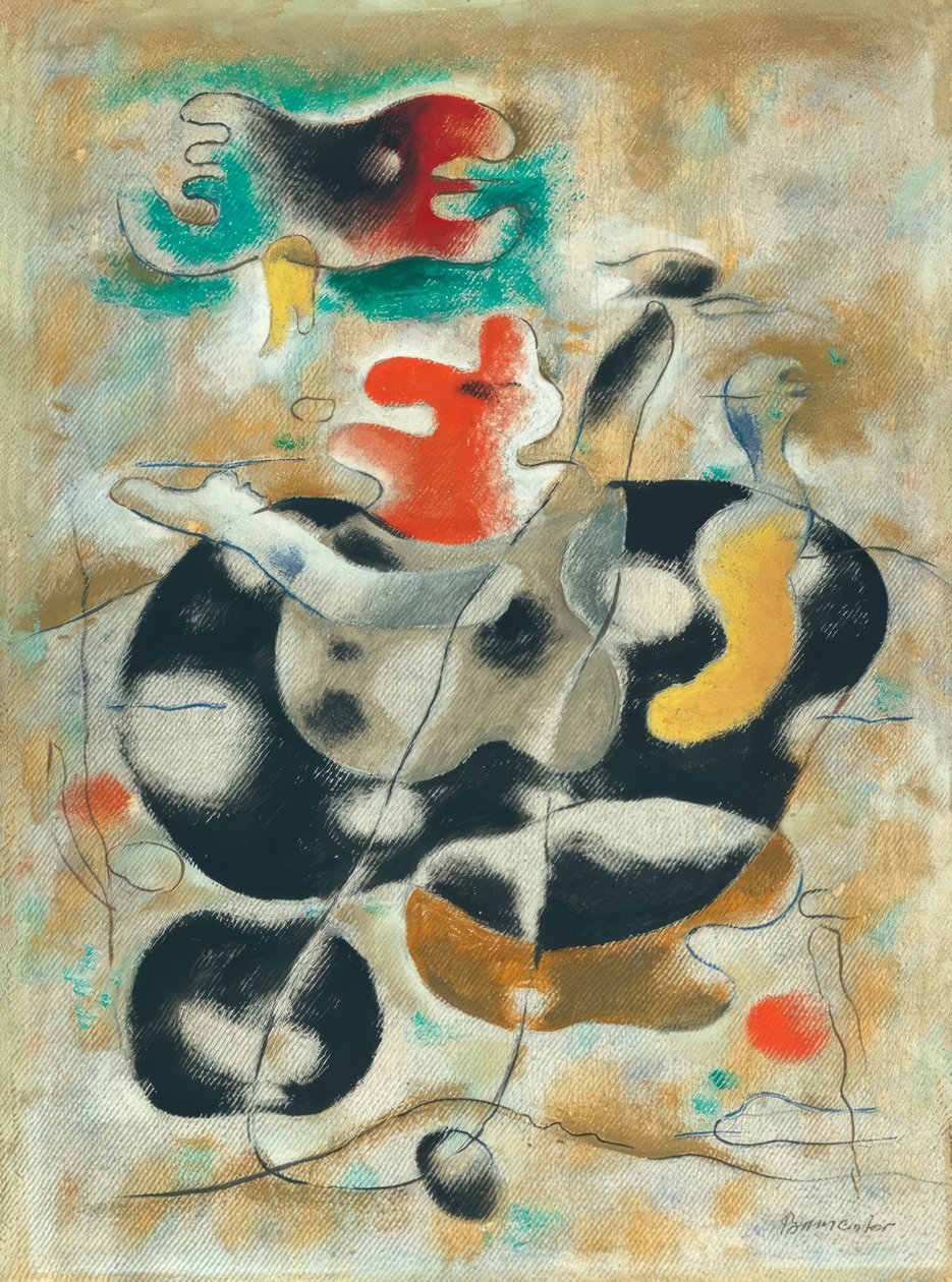 Eidos Floating by Willi Baumeister