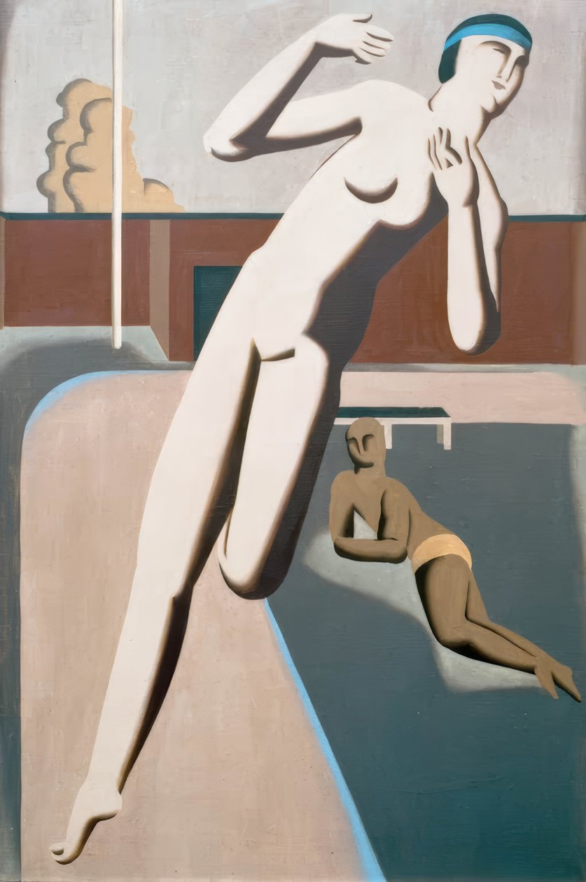 Runner II by Willi Baumeister