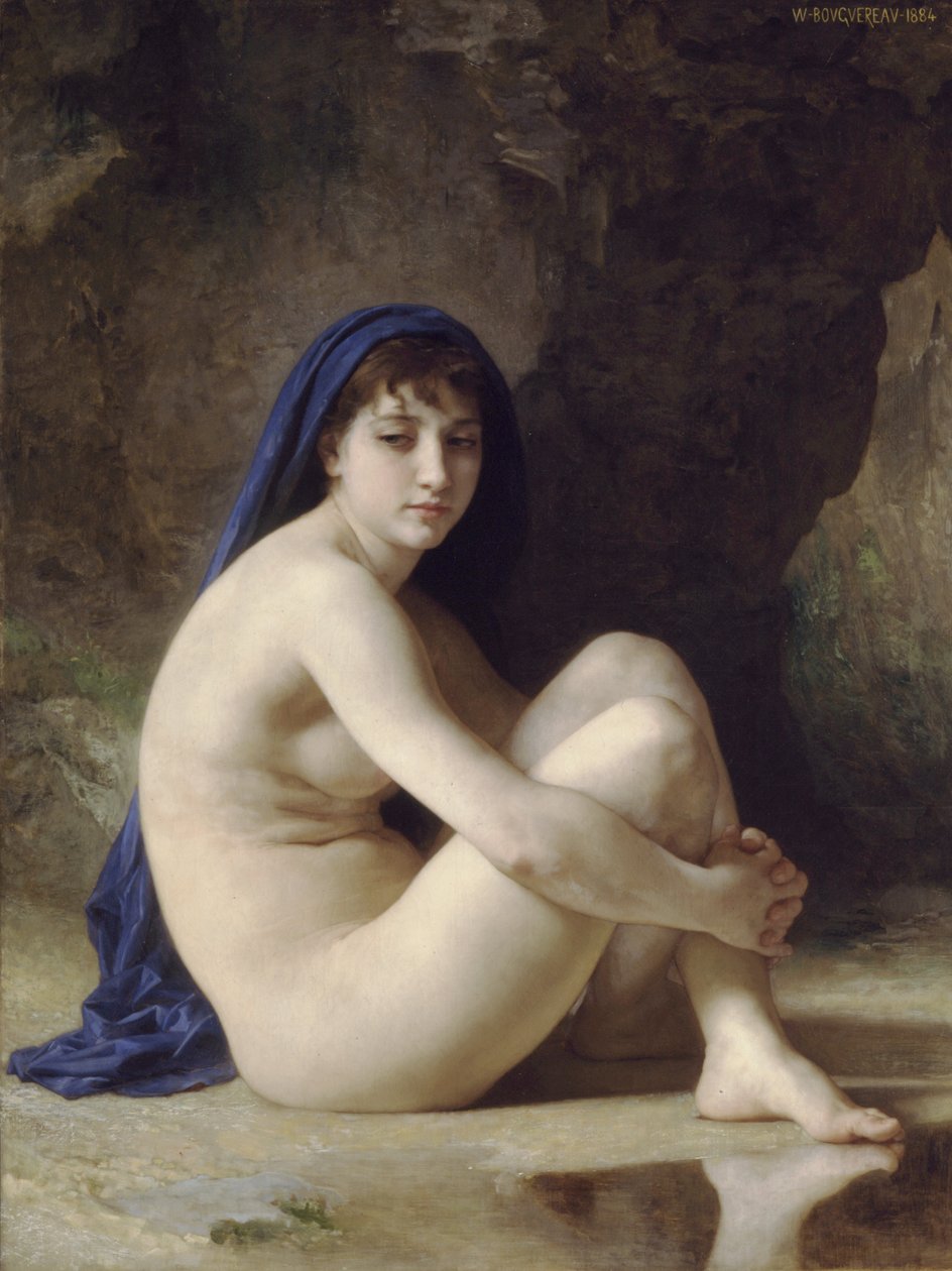 Seated Nude by William Adolphe Bouguereau