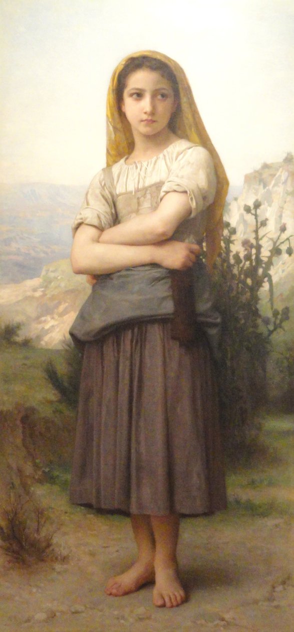 Young Girl by William Adolphe Bouguereau