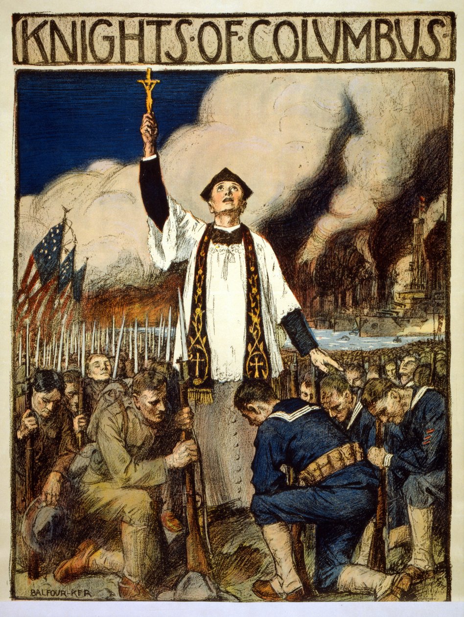 Knights of Columbus, 1917 by William Balfour Kerr