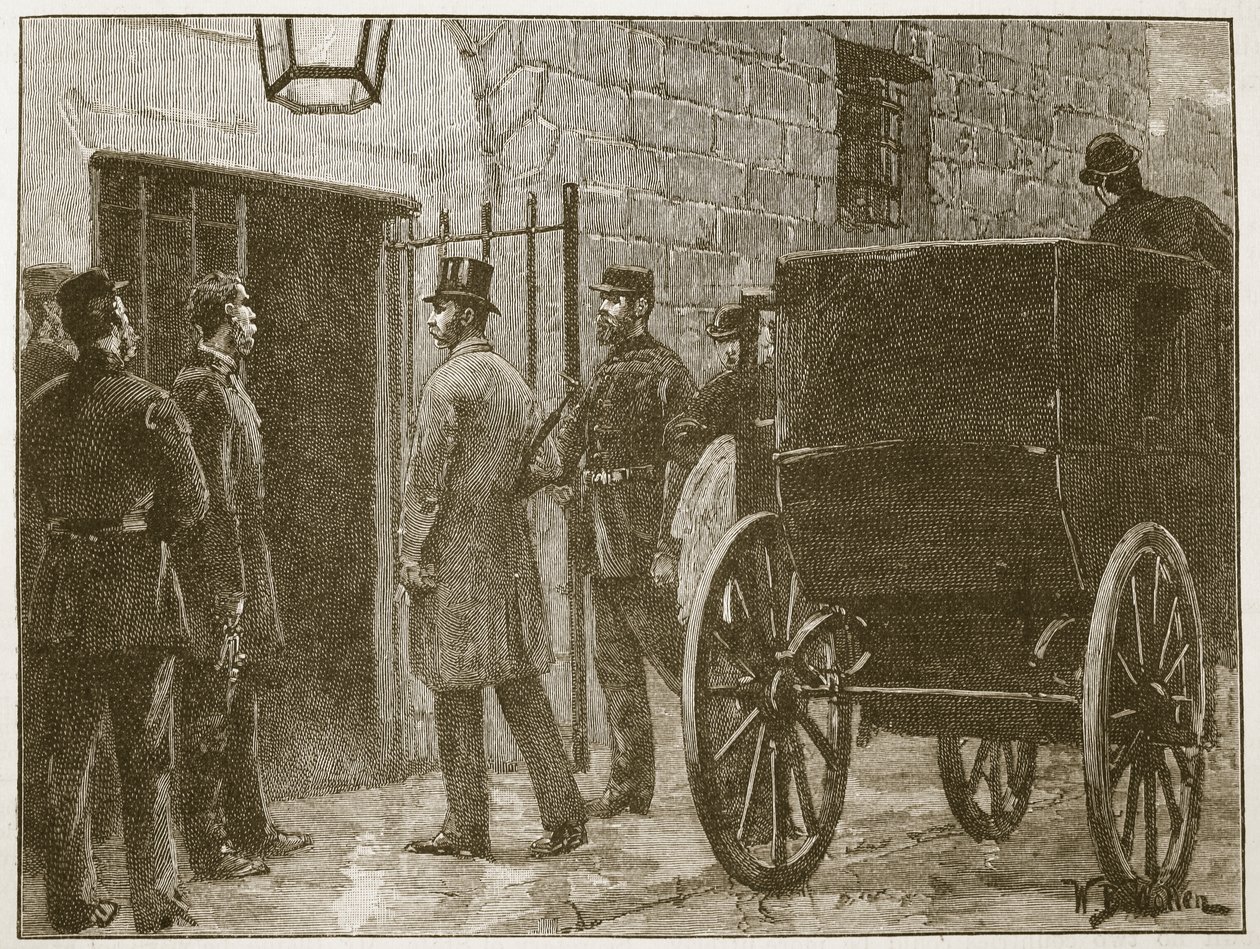 Arrival of Mr Parnell at Kilmainham Gaol, Illustration from 