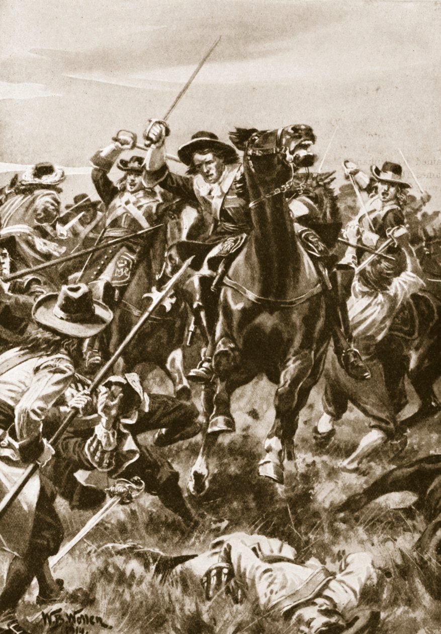Battle of Aughrim, July 12th 1691 by William Barnes Wollen