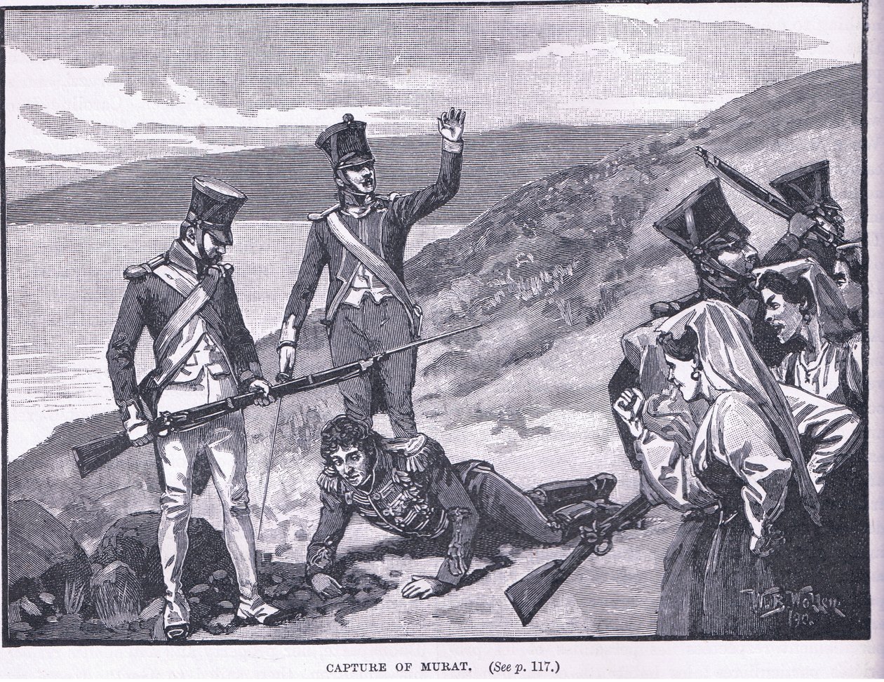 The Capture of Murat AD 1815 by William Barnes Wollen