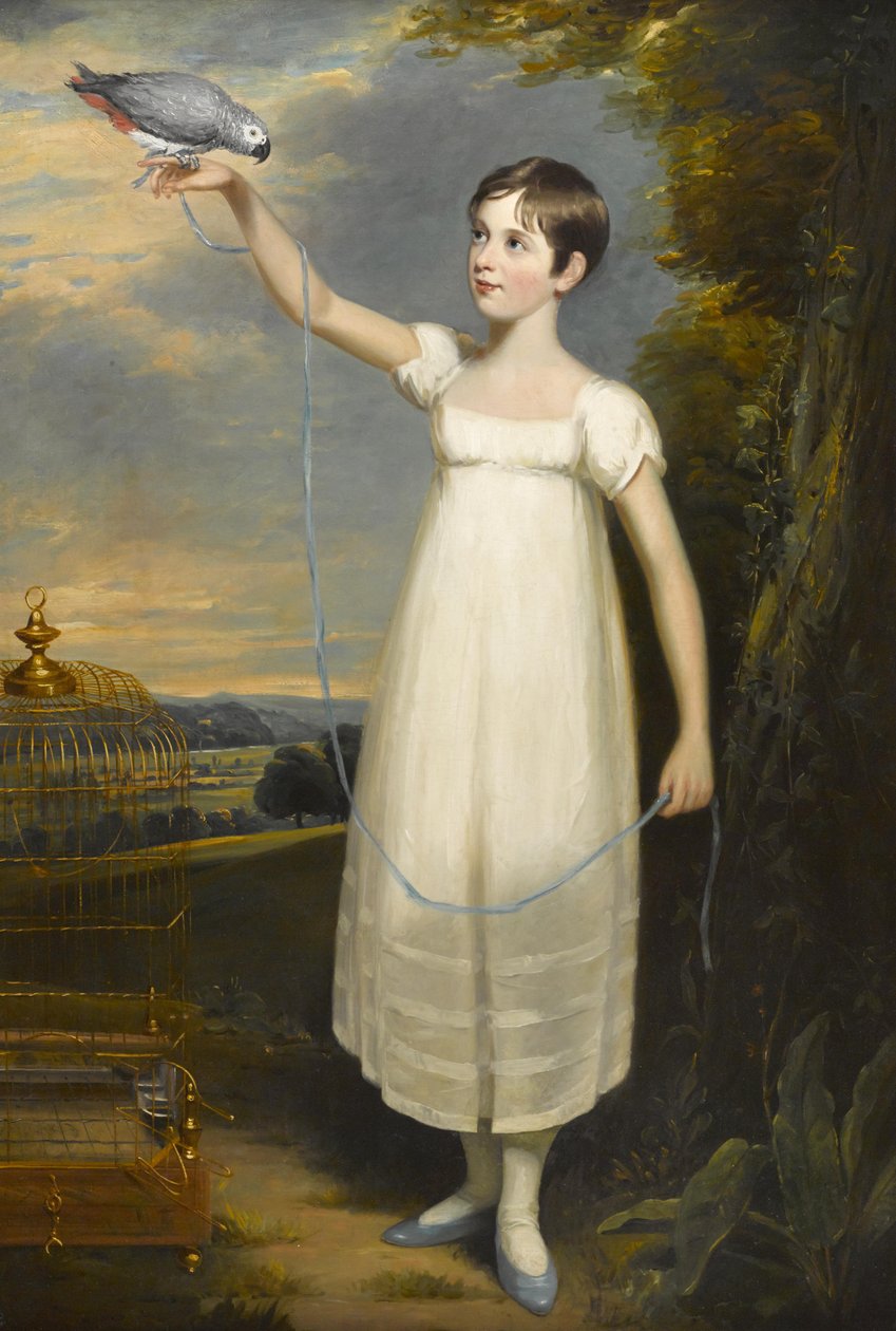 A Portrait of Ellen Smith of Nottingham by William Beechey