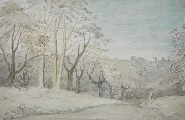 A Woody Landscape, c.1801 by William Blake