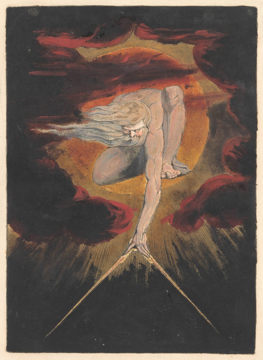 Europe. A Prophecy, Plate 1, Frontispiece by William Blake
