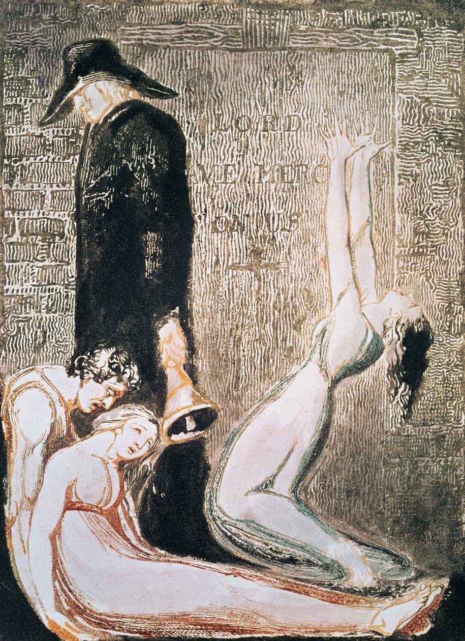 Europe a Prophecy; Plague by William Blake