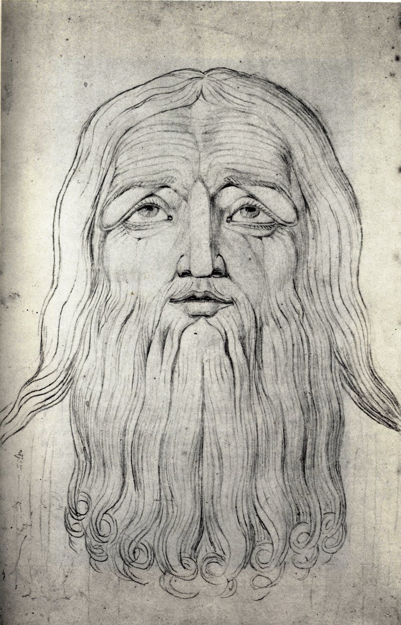 Head of Job by William Blake