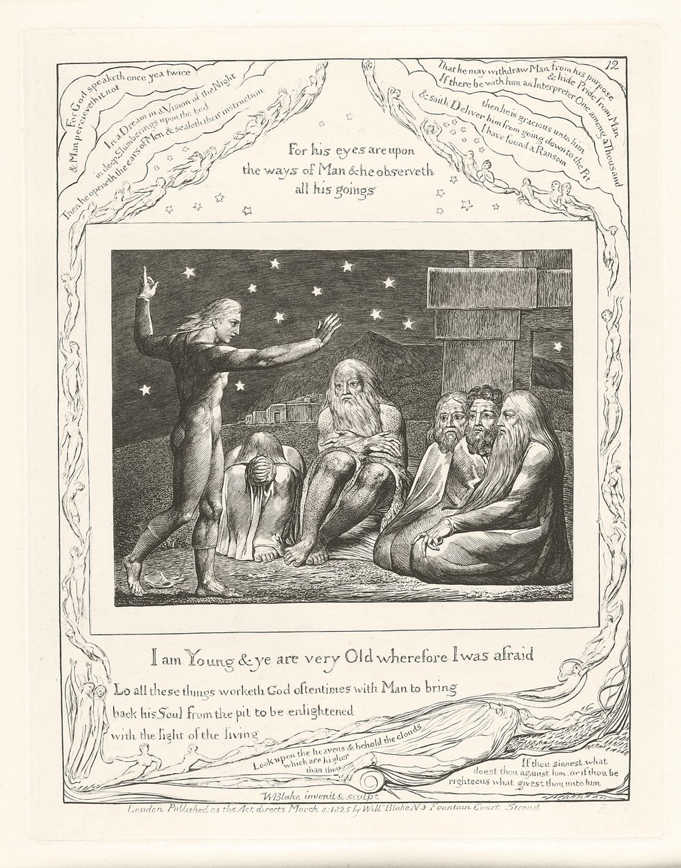 I am Young and ye are very Old wherefore I was afraid by William Blake