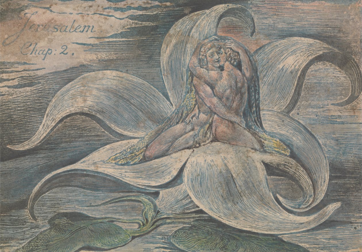 Jerusalem, Plate 28, Proof Impression by William Blake