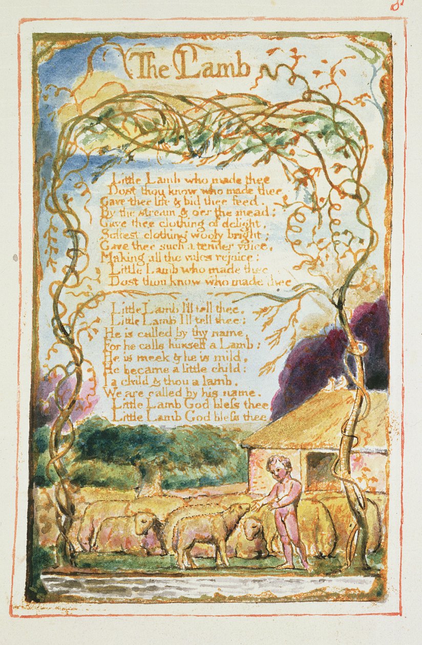 The Lamb: plate 8 from 