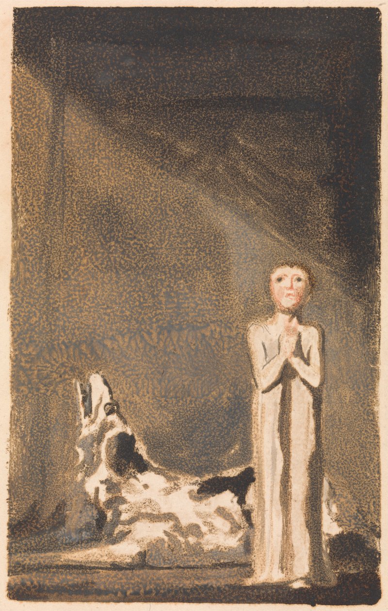 The First Book of Urizen, Plate 24 (Bentley 26) by William Blake