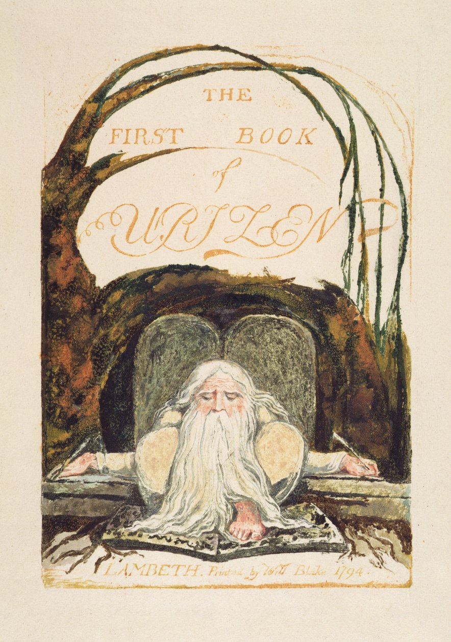 The First Book of Urizen, plate 1 by William Blake
