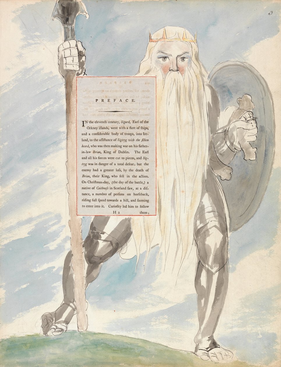 The Poems of Thomas Gray, Design 69 by William Blake