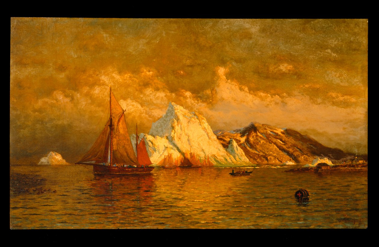 Near Midnight, Labrador, c.1880 by William Bradford