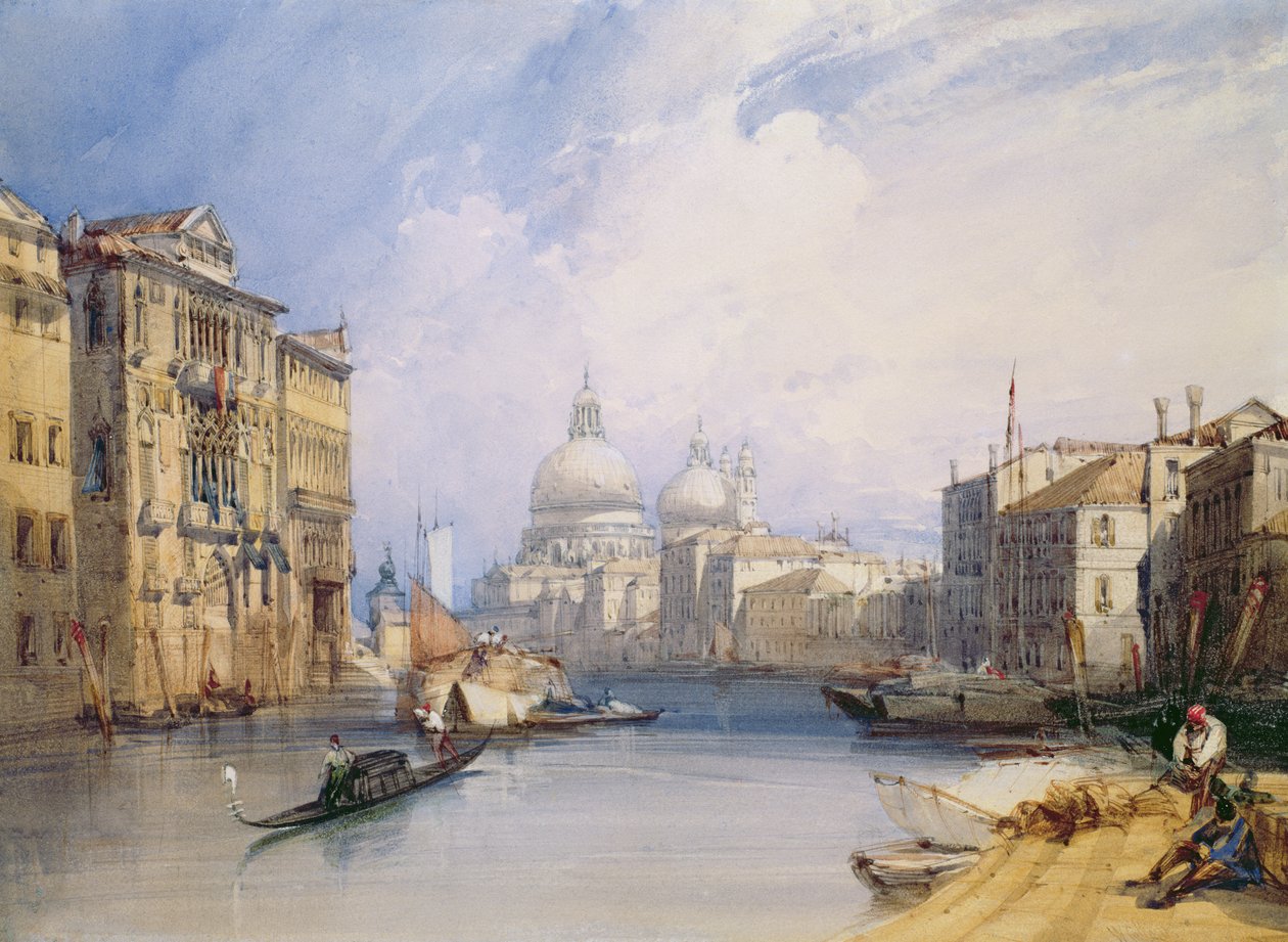 The Grand Canal, Venice, 1879 by William Callow