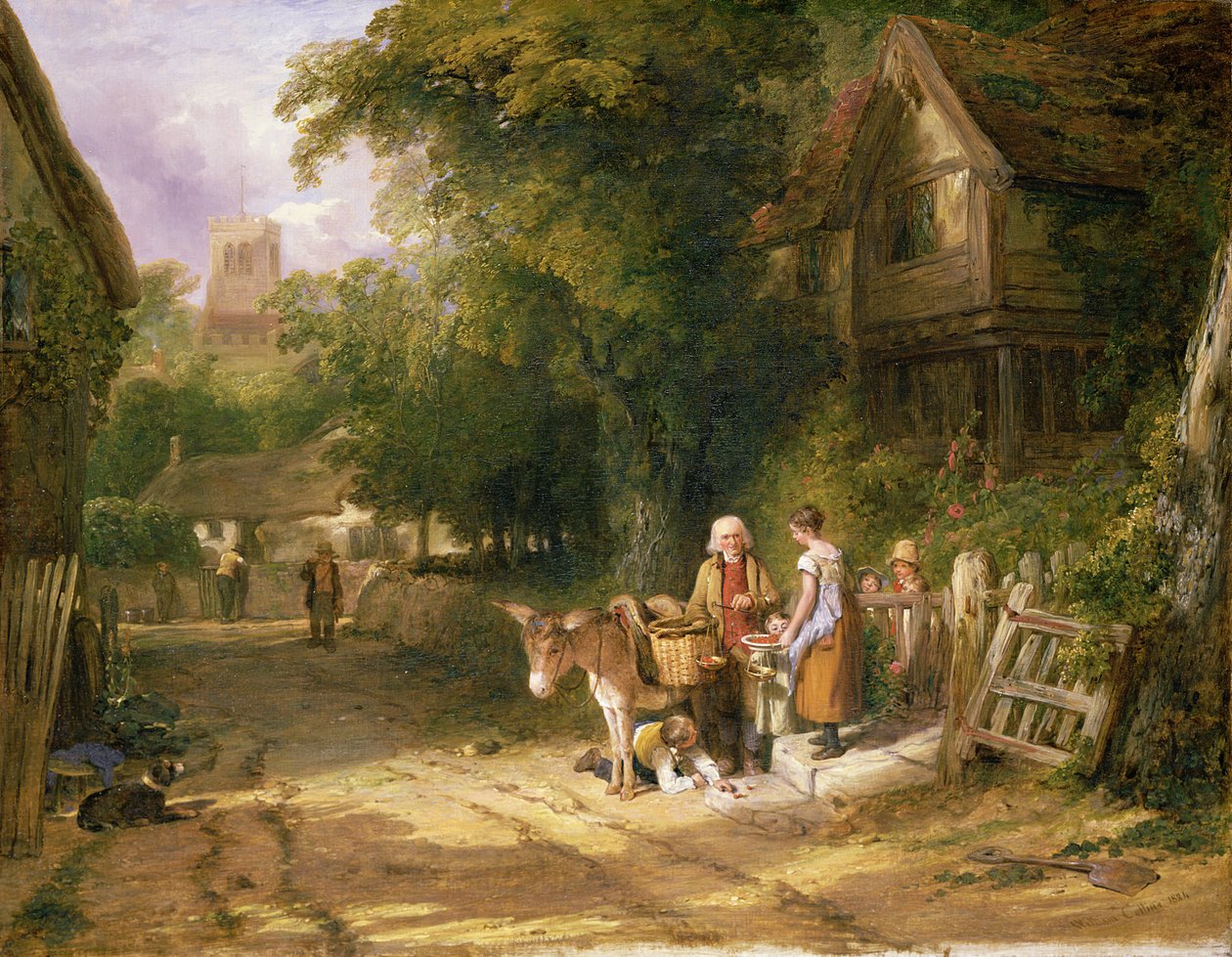 The Cherry Seller, 1824 by William Collins