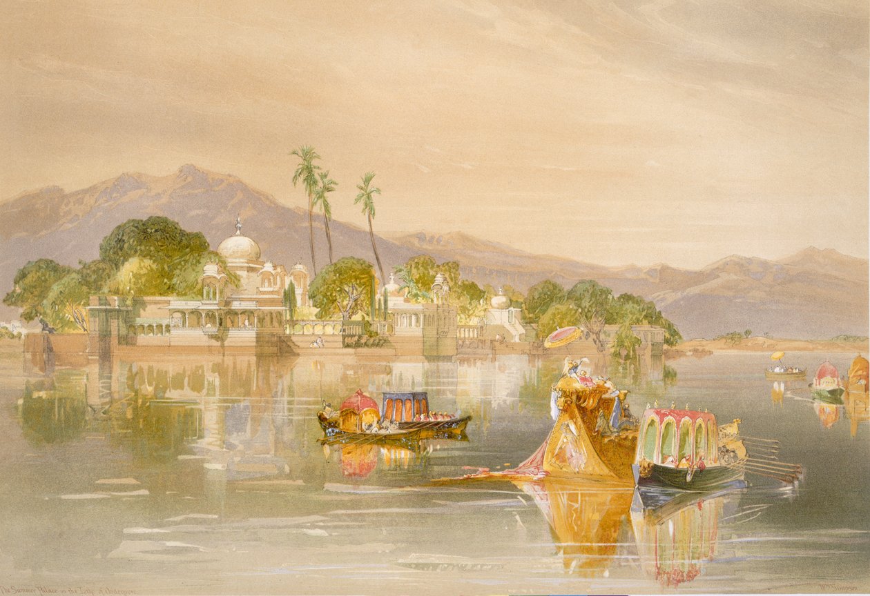 Oodypure, the Jugmunder Palace, from 