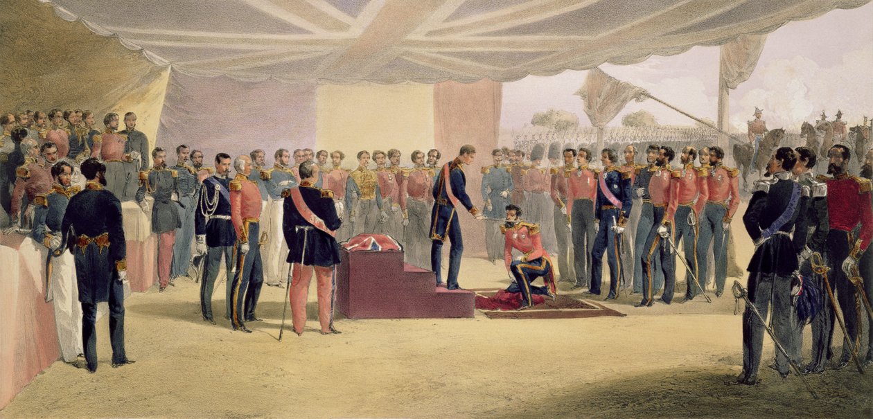 The Investiture of the Order of the Bath, plate from 
