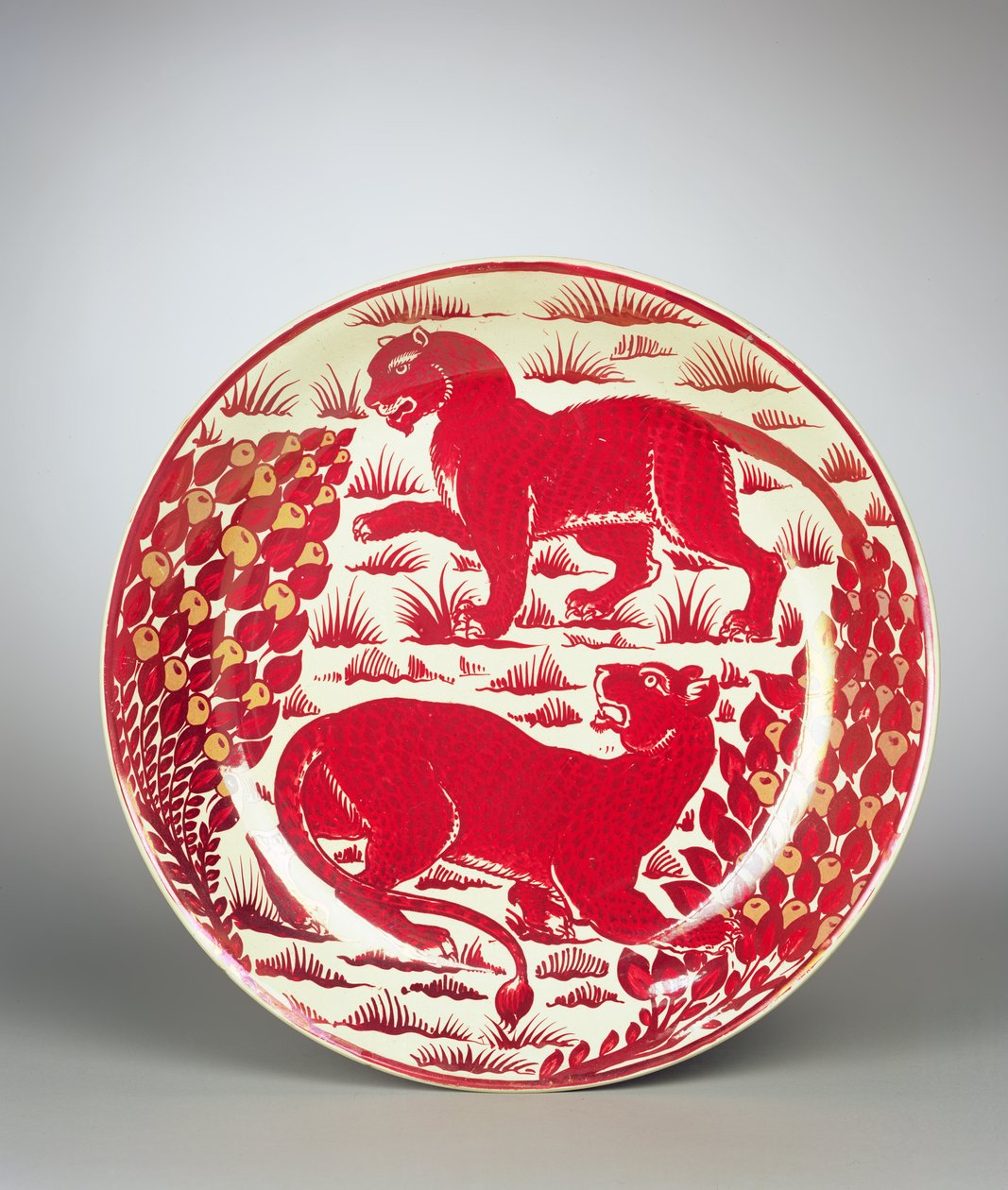 Charger, Manufactured by William de Morgan and Company, London by William de Morgan