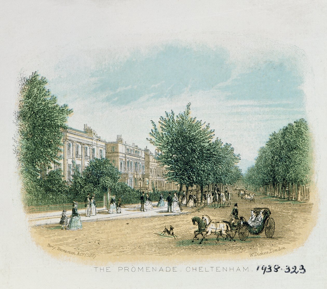 The Promenade, Cheltenham by William Dickes