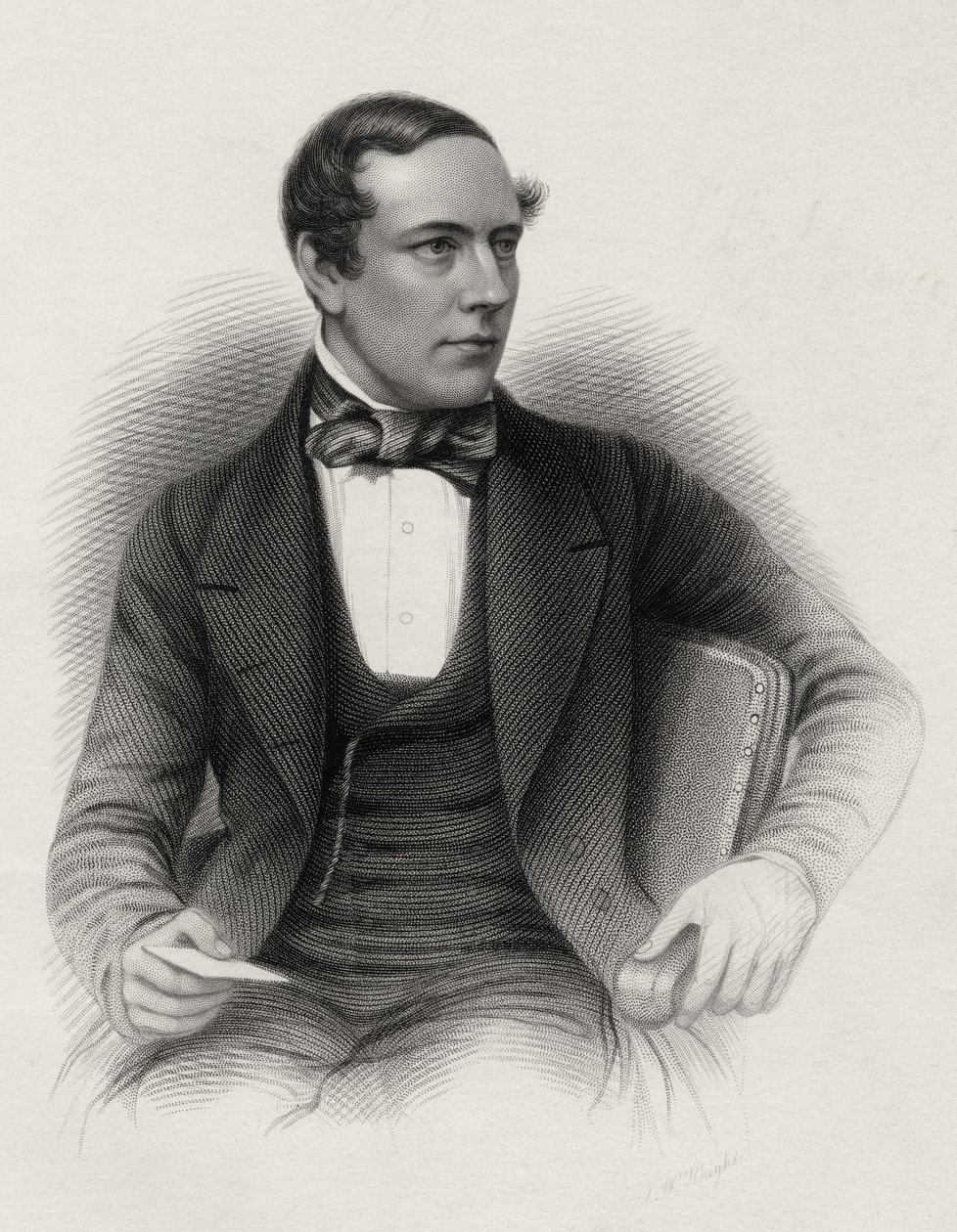General John Nicholson, from an engraving by J.W. Knight by William Edward Kilburn