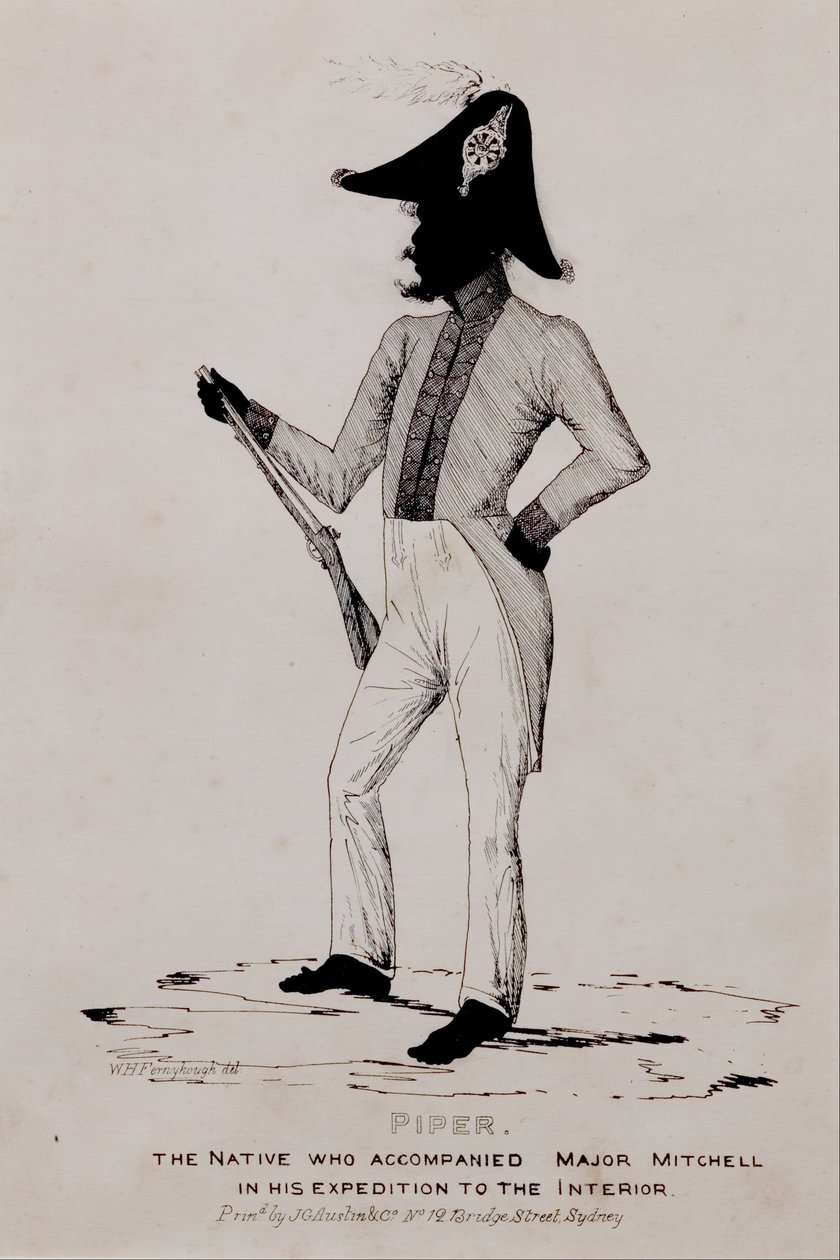 Piper, the Native Who Accompanied Major Mitchell in His Expedition to the Interior by William Fernyhough