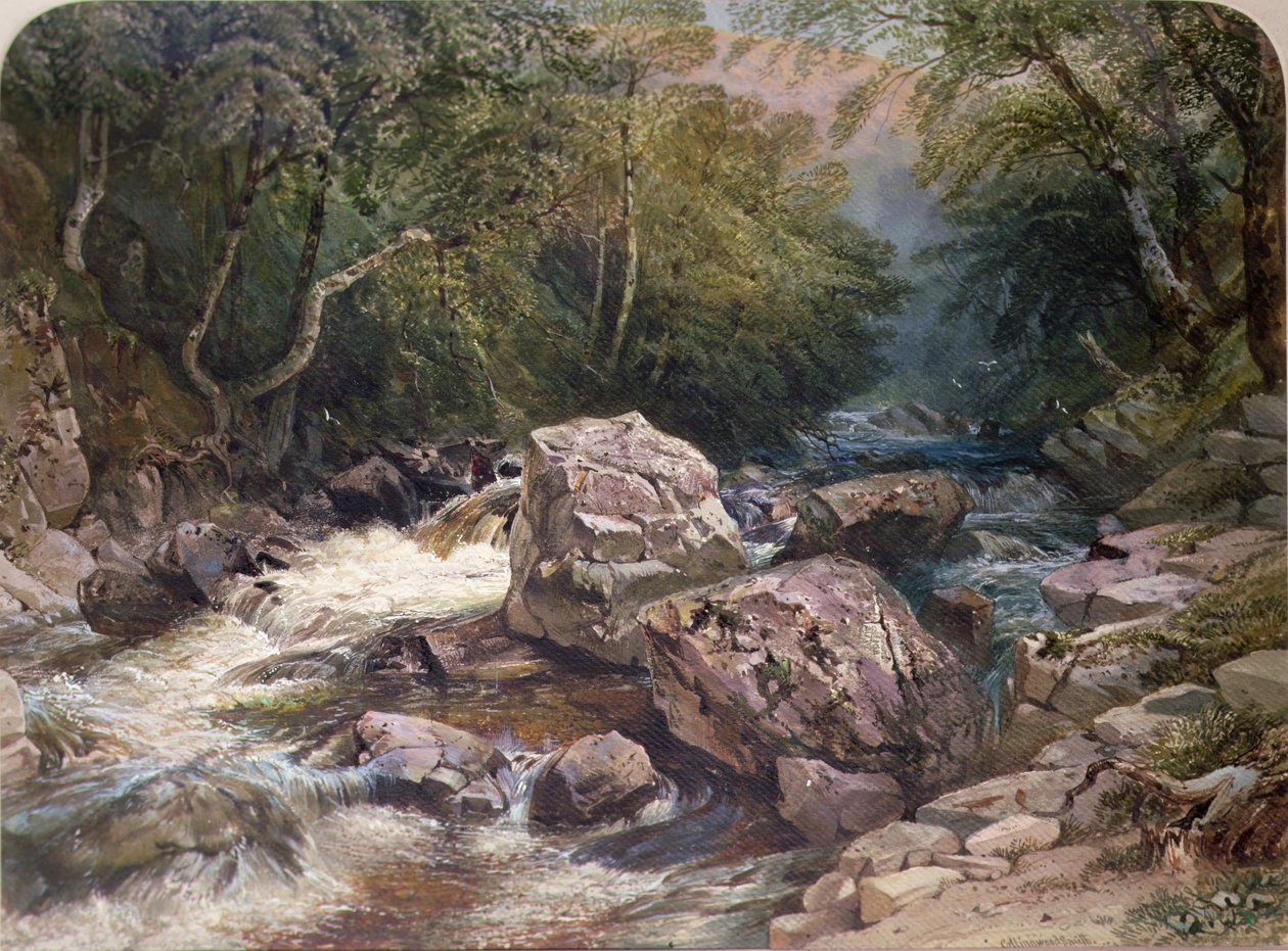 Mountain Scene by William Gersham Collingwood