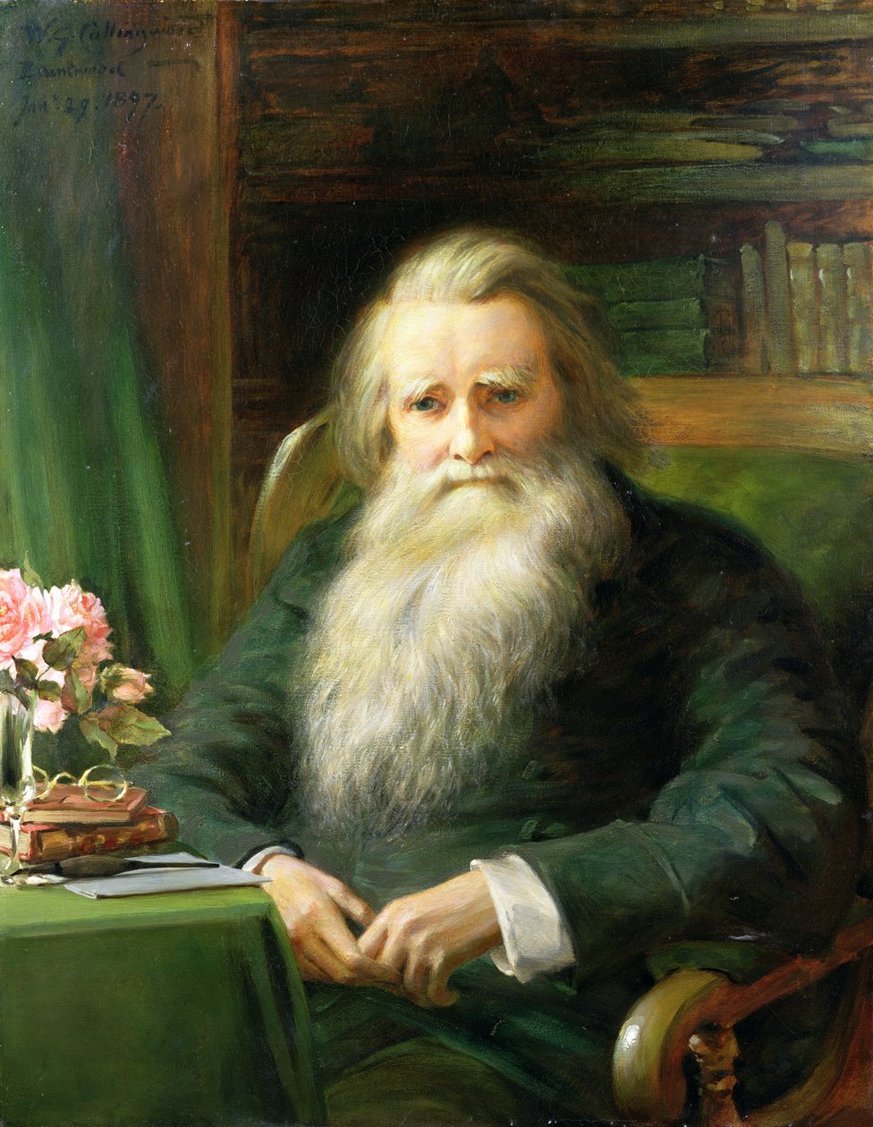 Portrait of John Ruskin, 1897 by William Gersham Collingwood