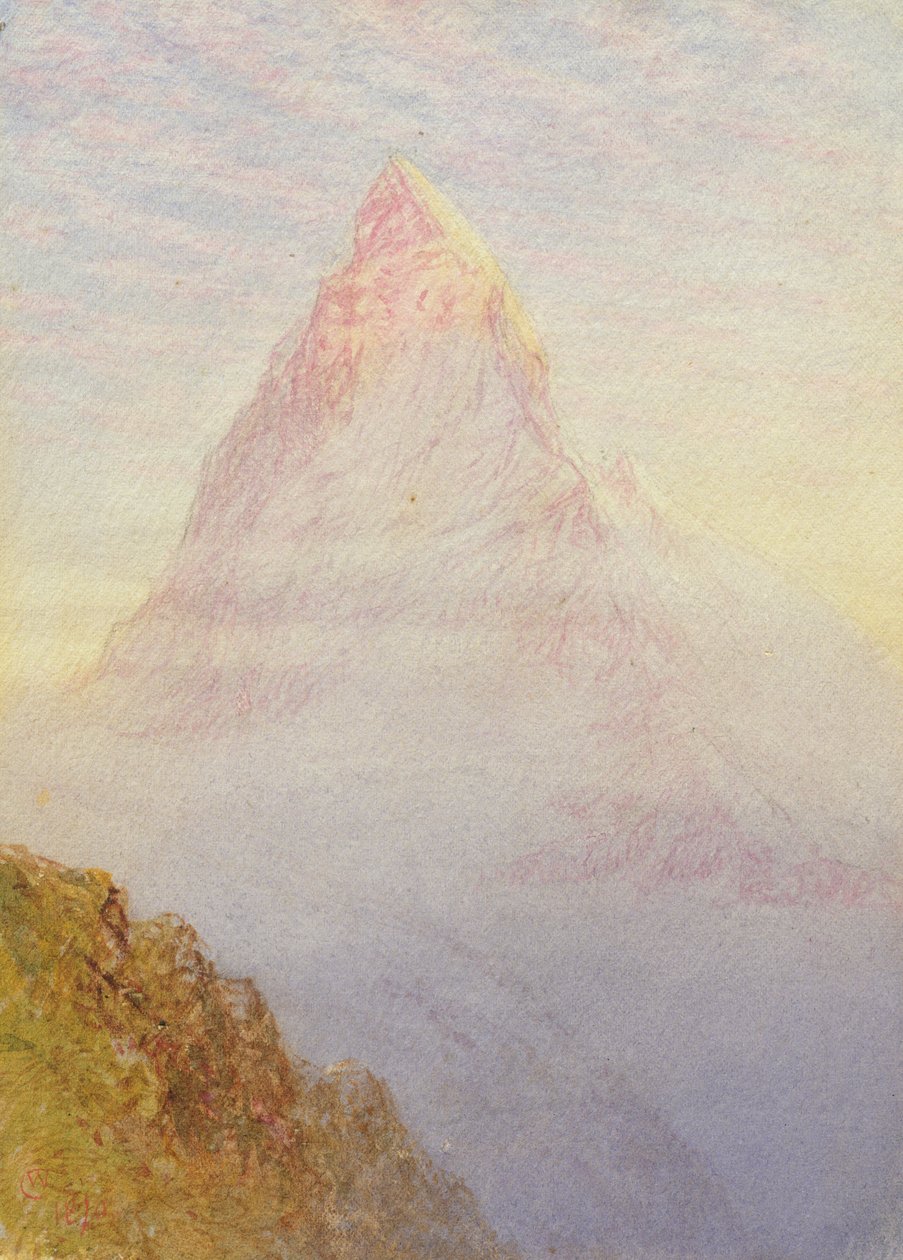 The Matterhorn by William Gersham Collingwood
