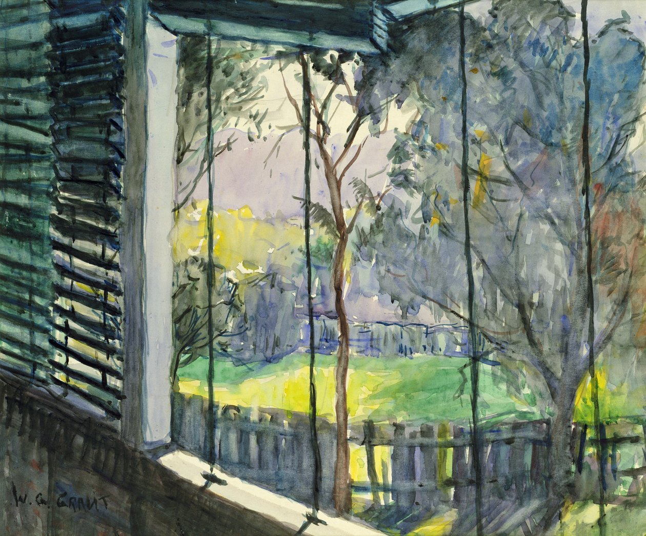 Queensland Verandah, 20th century by William James Grant
