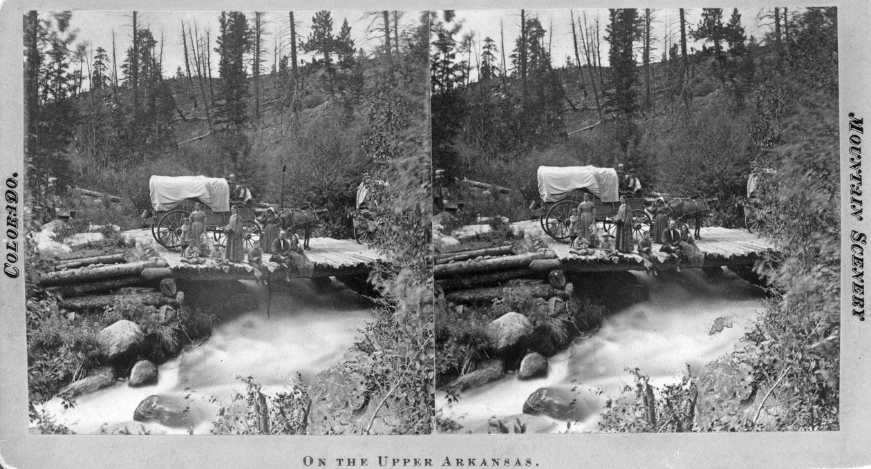 On the Upper Arkansas by William Gunnison Chamberlain