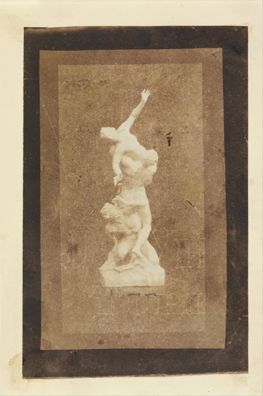 Statuette of The Rape of the Sabines by William Henry Fox Talbot