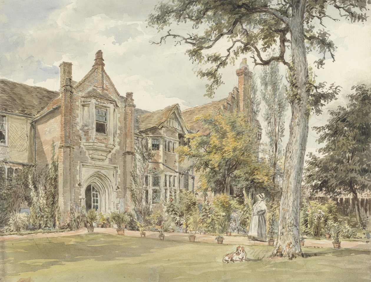 The Lecture House, Watford by William Henry Hunt