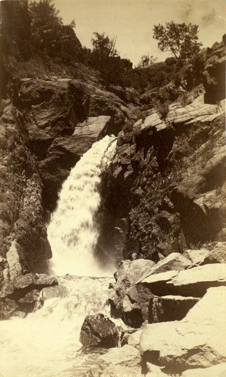 Rainbow Falls, c.1880 by William Henry Jackson