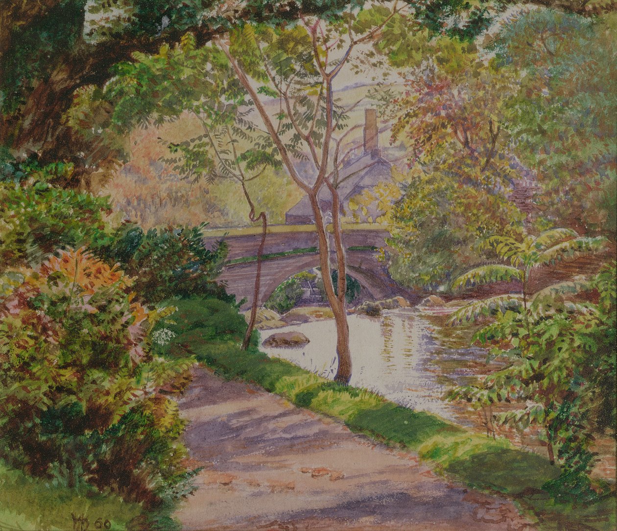 The Ivy Bridge, Devon, 1860 by William Holman Hunt