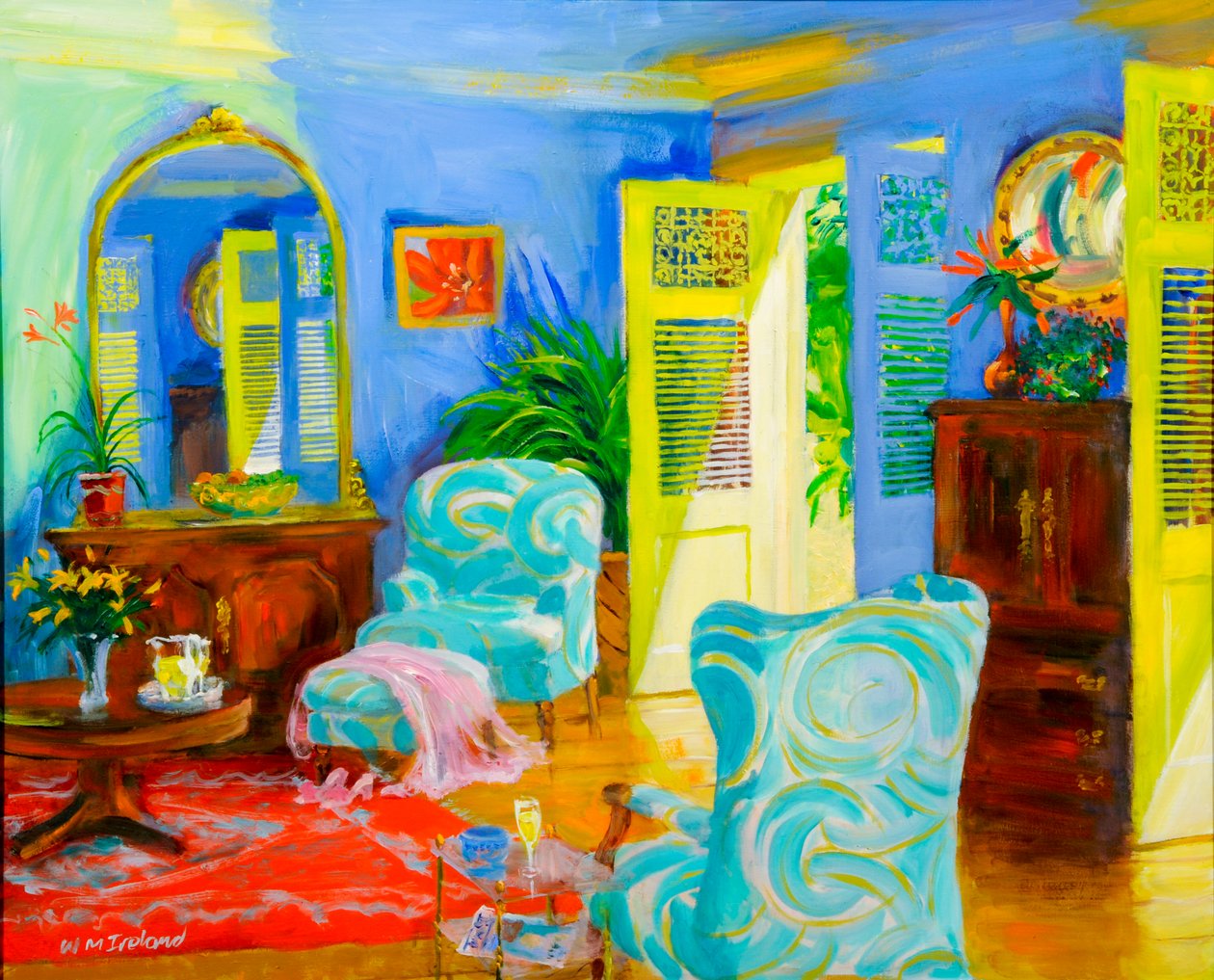 Blue Room, 20078 by William Ireland