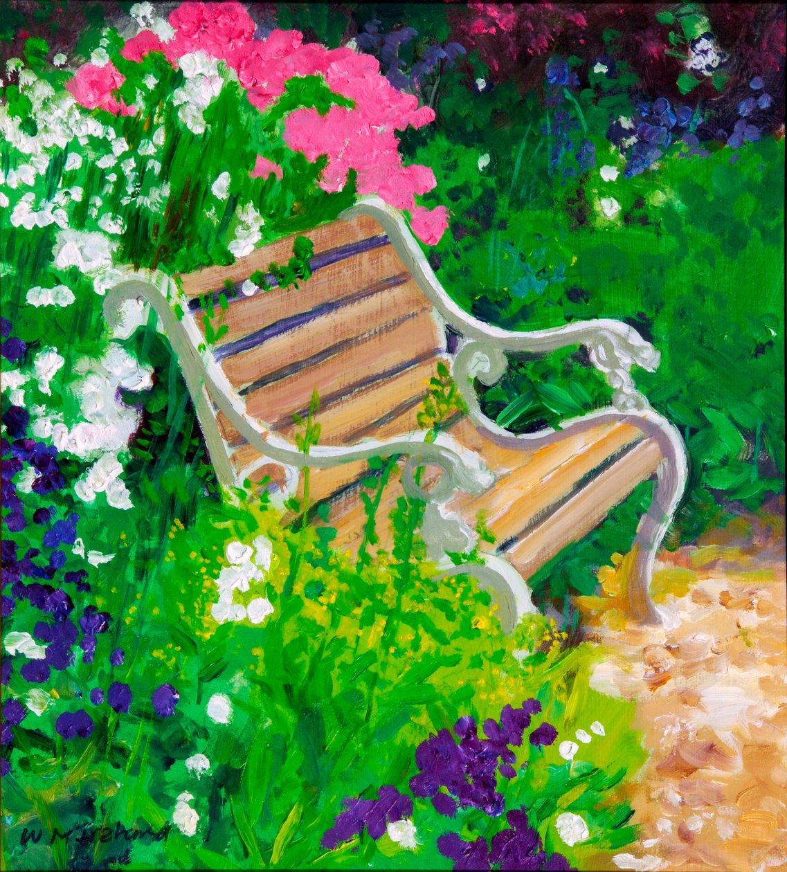 Garden Bench, 20078 by William Ireland