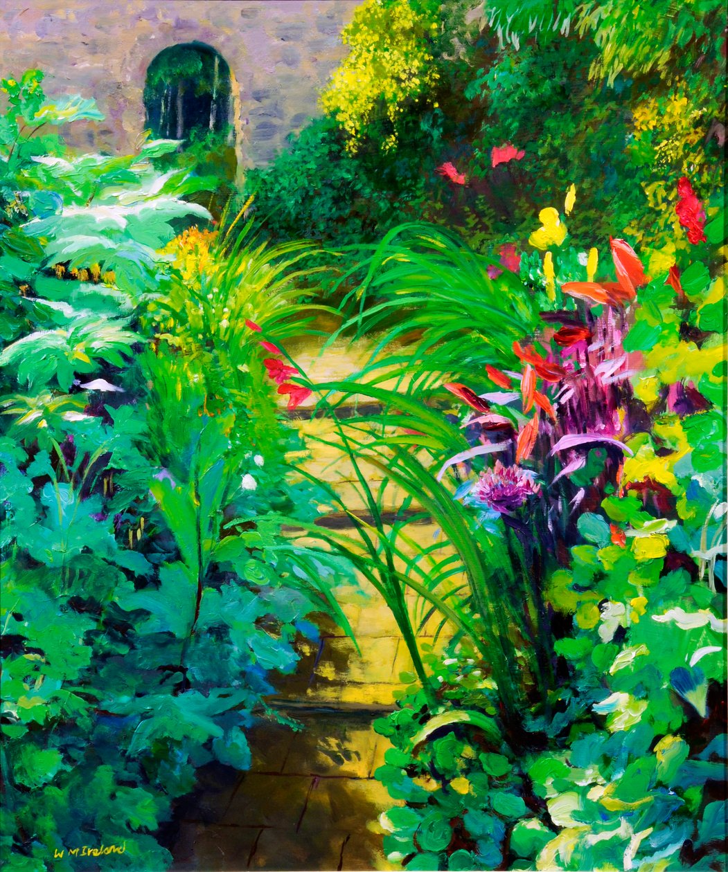 Stepped Path, 20078 by William Ireland