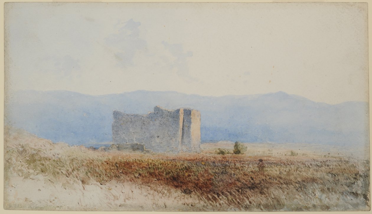 Buits Castle, Near Bewcastle by William James Blacklock