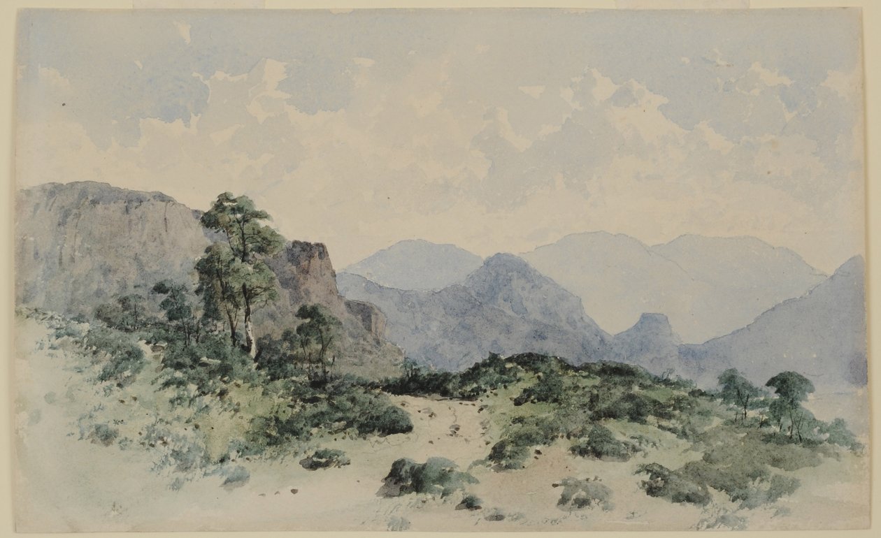 Lake District Fells, Borrowdale by William James Blacklock