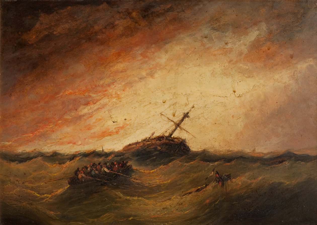 The Wreck by William James Durant Ready